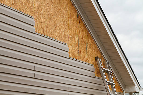 Professional Siding Repair technician working in Big Prairie, OH